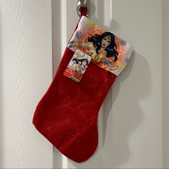 ⛄️ 5/$20‼️ DC’s Wonder Woman Felt Holiday Stocking! - Picture 3 of 3
